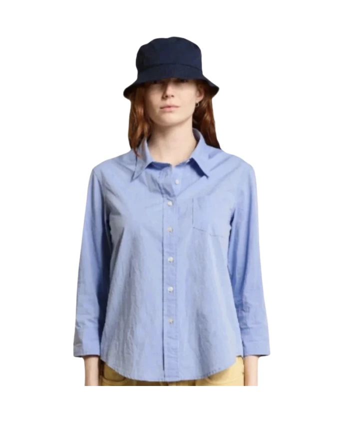 Неподвластная времени рубашка Адриенн Шрункен Denimist, синий
Неподвластная времени рубашка Адриенн Шрункен Denimist, синий