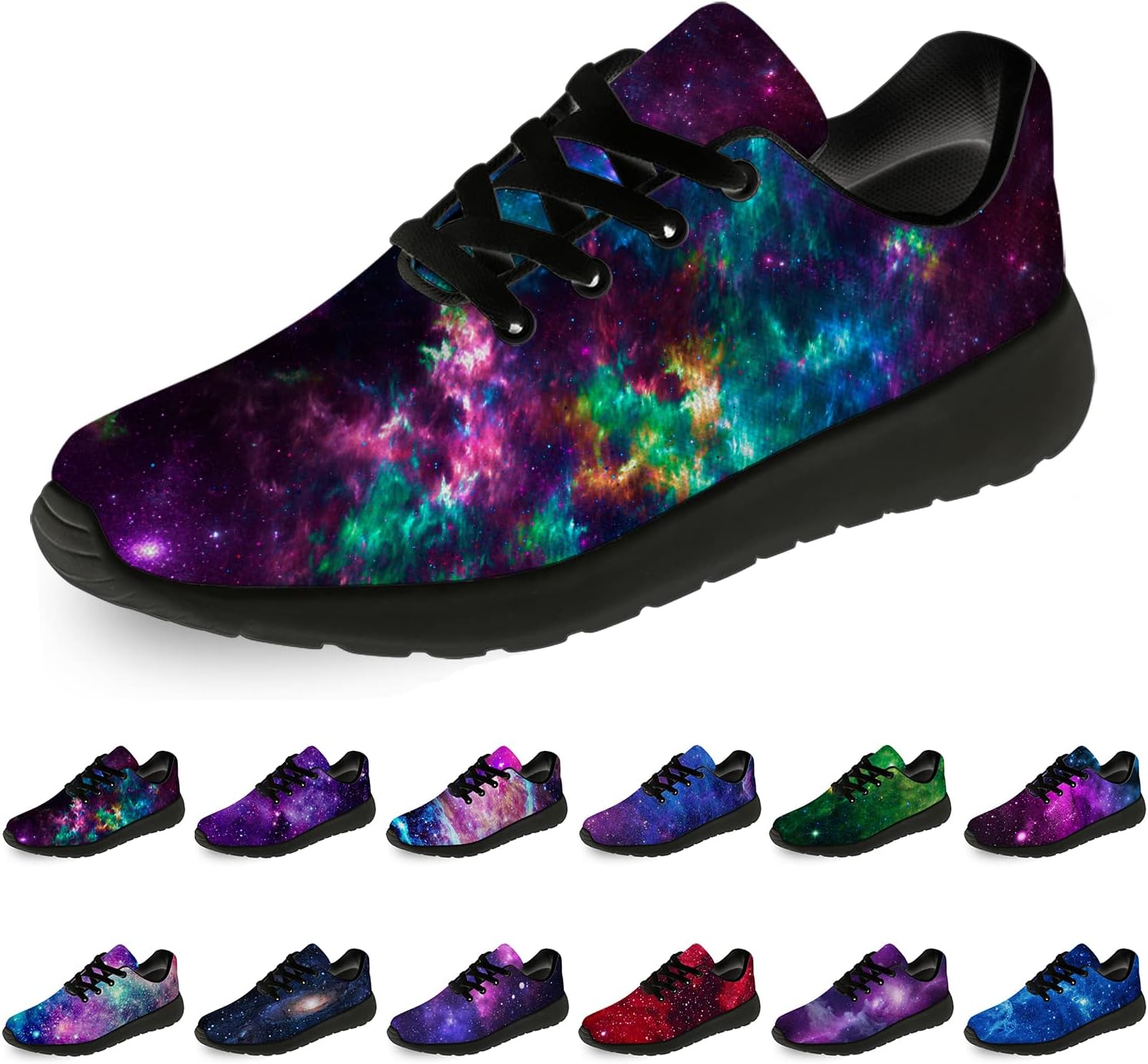 Кроссовки Horethy Galaxy для женщин и мужчин, беговые кроссовки, дышащие кроссовки для ходьбы и тенниса, космические кроссовки, подарки, мультиколор
Кроссовки Horethy Galaxy для женщин и мужчин, беговые кроссовки, дышащие кроссовки для ходьбы и тенниса, космические кроссовки, подарки, мультиколор