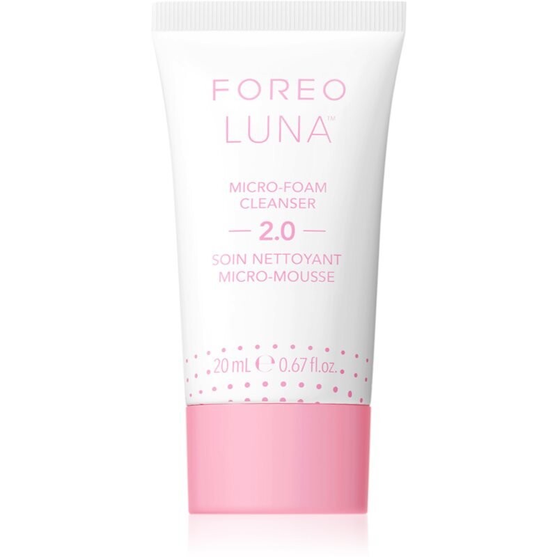 FOREO Luna Micro-Foam Cleanser 2.0 пенящийся очищающий крем 20 мл
FOREO Luna Micro-Foam Cleanser 2.0 пенящийся очищающий крем 20 мл