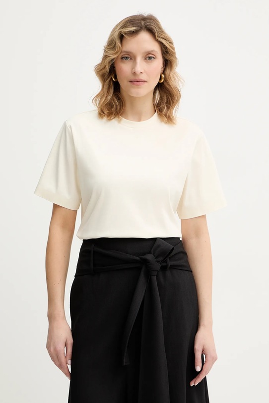 Хлопковая футболка eharpa BOSS, бежевый
Хлопковая футболка eharpa BOSS, бежевый