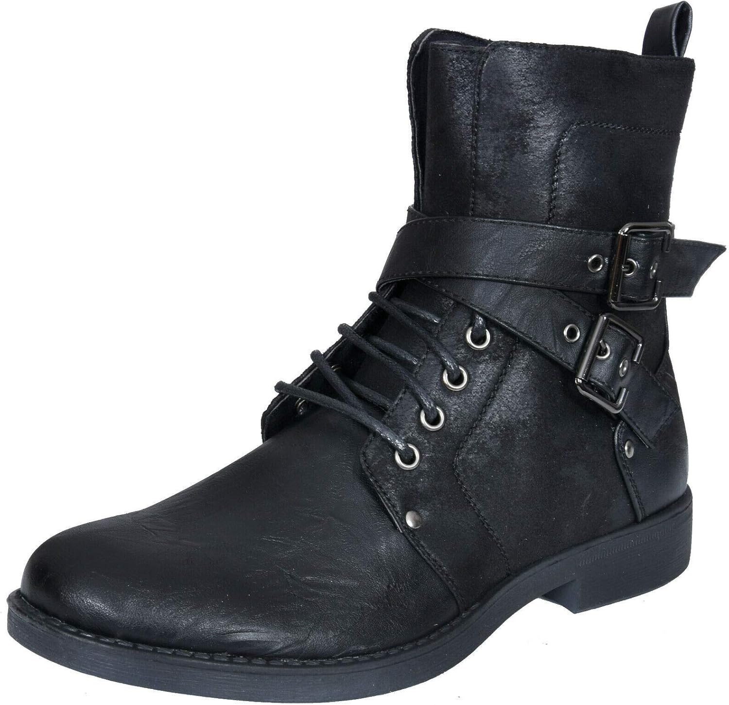 Мужские панк-рок готические ботинки ELONG с Эльмо, на щиколотку, с молнией, байкерские, кожаные, с пряжкой, черный
Мужские панк-рок готические ботинки ELONG с Эльмо, на щиколотку, с молнией, байкерские, кожаные, с пряжкой, черный