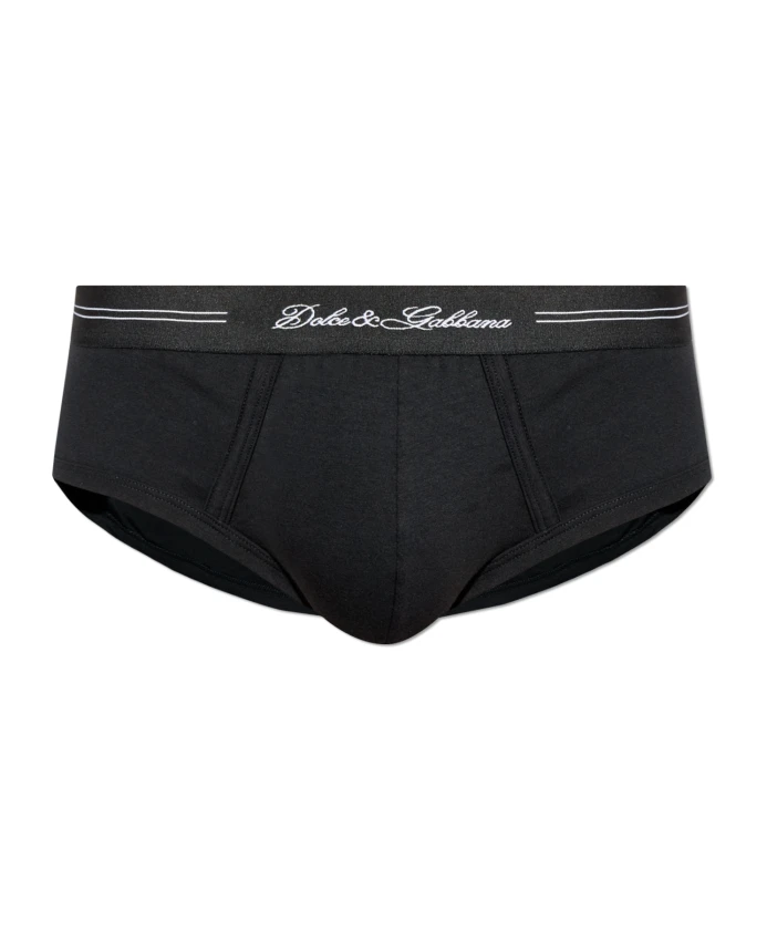 Хлопковые трусы с логотипом Dolce & Gabbana, черный
Хлопковые трусы с логотипом Dolce & Gabbana, черный