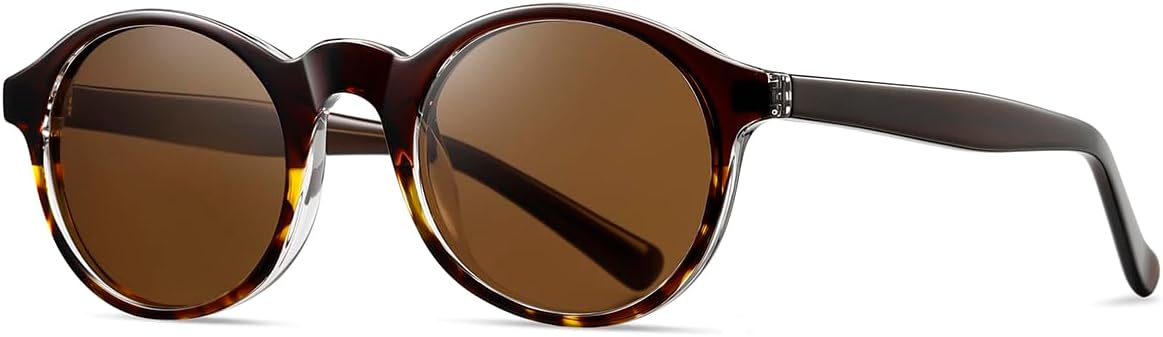 Солнцезащитные очки в круглой оправе, защита от УФ-излучения UV400, ретро-стиль, ацетатные дужки, поляризованные линзы TR90, очки для вождения, унисекс weiyuchen, Leopard With Brown
Солнцезащитные очки в круглой оправе, защита от УФ-излучения UV400, ретро-стиль, ацетатные дужки, поляризованные линзы TR90, очки для вождения, унисекс weiyuchen, Leopard With Brown