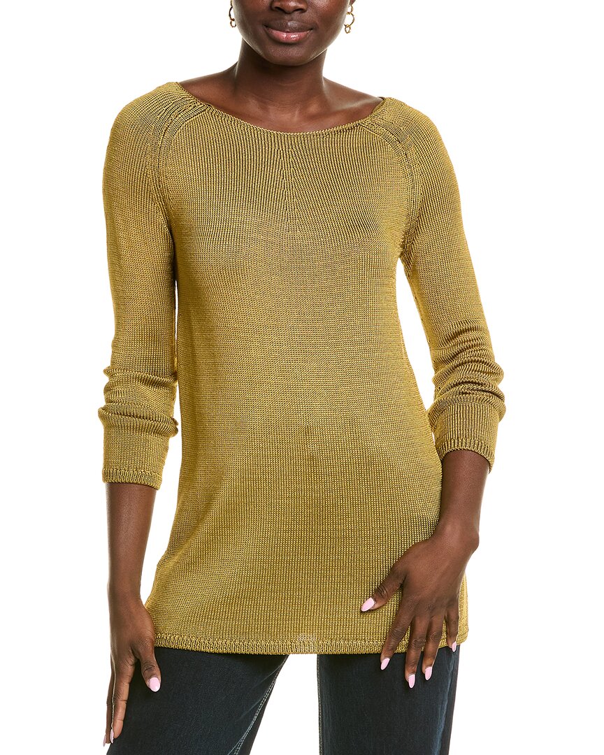 Lafayette 148 New York Свитер из шелка с лодочным вырезом, зеленый
Lafayette 148 New York Свитер из шелка с лодочным вырезом, зеленый