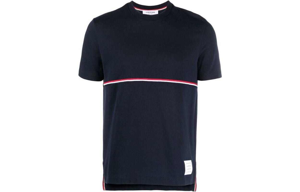 Футболка мужская темно-синяя Thom Browne, темно-синий
Футболка мужская темно-синяя Thom Browne, темно-синий