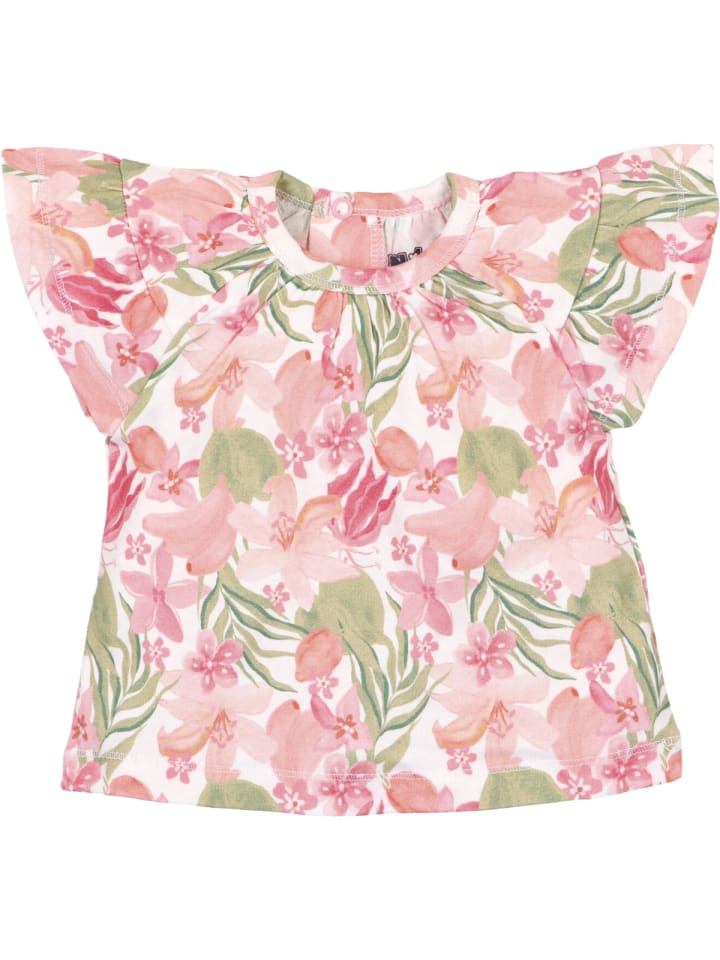Детская рубашка с цветочным принтом в разноцветных тонах Nini
Детская рубашка с цветочным принтом в разноцветных тонах Nini