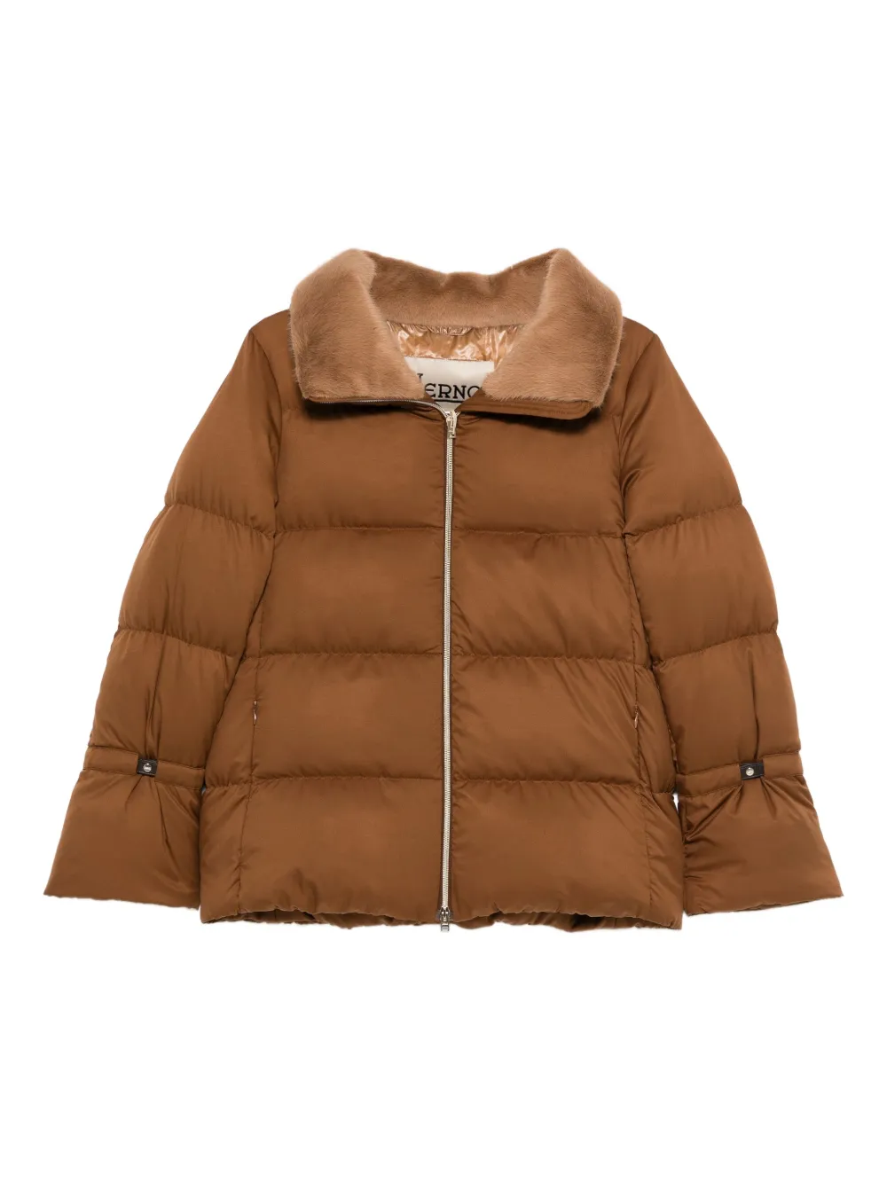 Стеганая куртка с мехом Herno, коричневый
Стеганая куртка с мехом Herno, коричневый