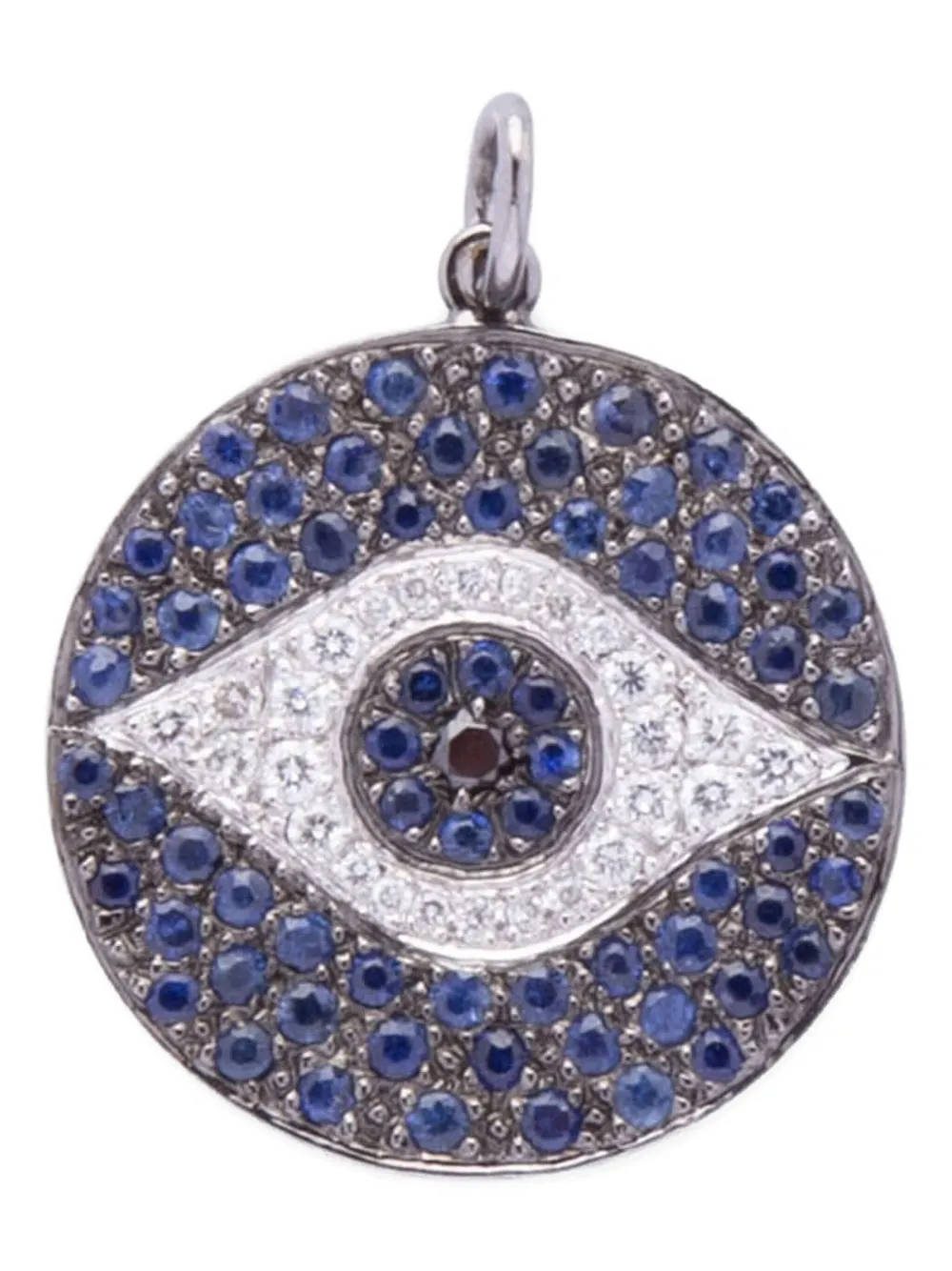 Подвеска Evil Eye из белого золота с бриллиантами и сапфирами Ileana Makri
Подвеска Evil Eye из белого золота с бриллиантами и сапфирами Ileana Makri