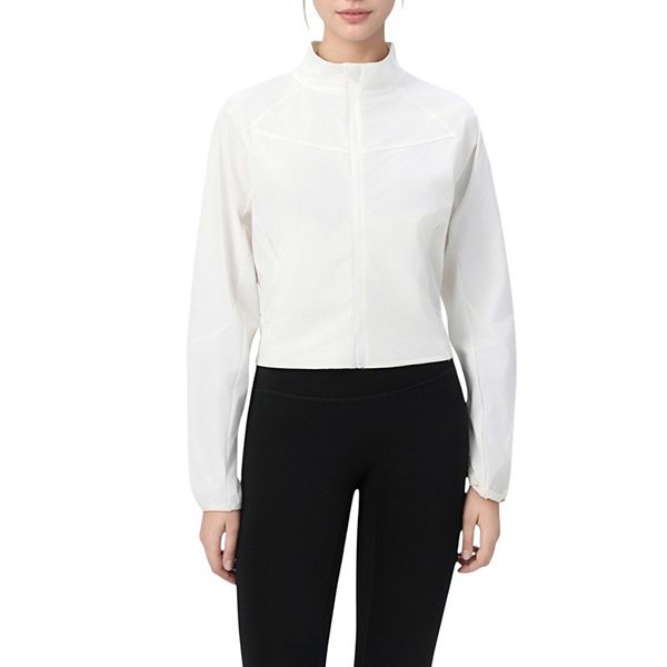 Женская легкая куртка-бомбер на молнии со стойкой и slim fit Anna-Kaci, White
Женская легкая куртка-бомбер на молнии со стойкой и slim fit Anna-Kaci, White