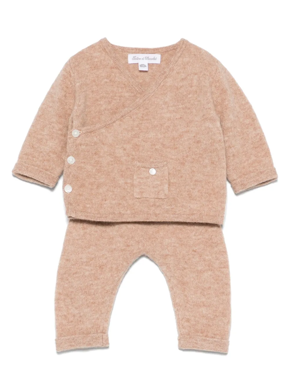 Комплект из свитера и брюк Tartine Et Chocolat, нейтральный
Комплект из свитера и брюк Tartine Et Chocolat, нейтральный