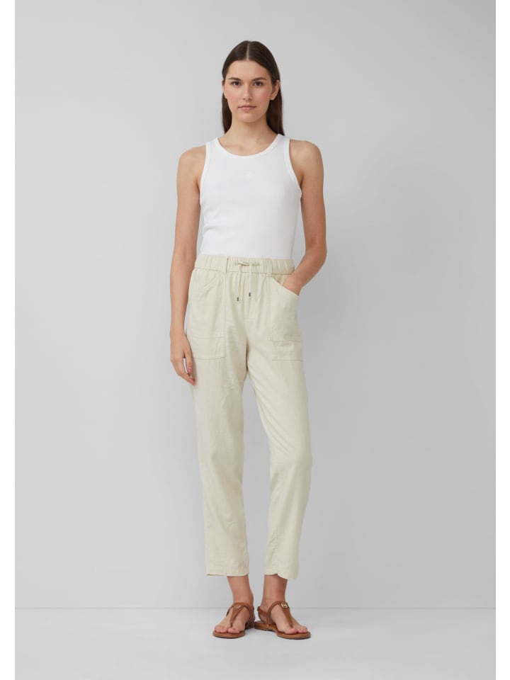 Тканевые брюки s.Oliver, кремовый
Тканевые брюки s.Oliver, кремовый