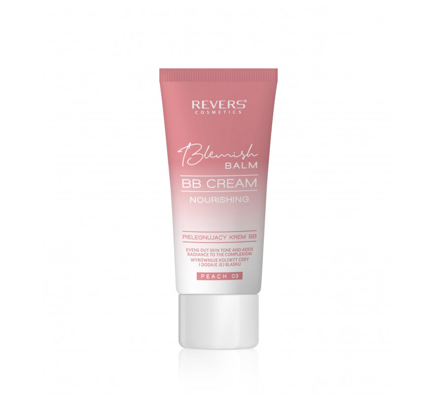 Revers, Blemish Balm BB крем #03 Персик, 30мл
Revers, Blemish Balm BB крем #03 Персик, 30мл