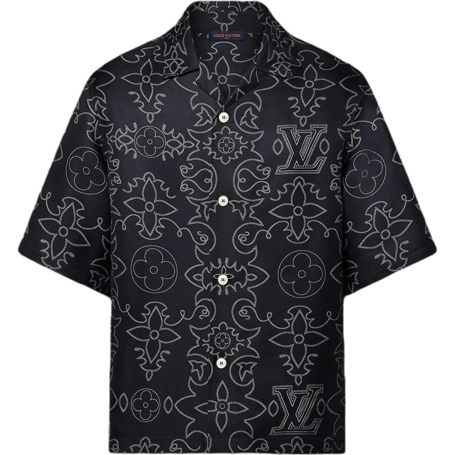 Рубашка мужская черная Louis Vuitton, черный
Рубашка мужская черная Louis Vuitton, черный