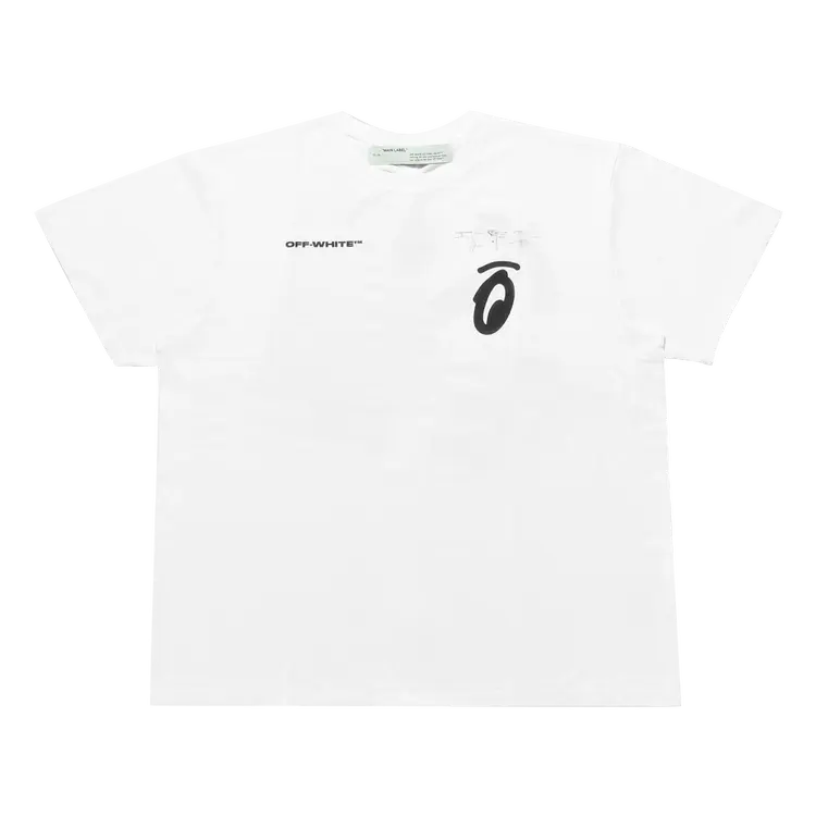 Футболка Off-White Splitted Arrows Over 'White', белый
Футболка Off-White Splitted Arrows Over 'White', белый