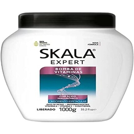 Маска для волос Skala Bomba de Vitaminas SOS 1 кг 
Маска для волос Skala Bomba de Vitaminas SOS 1 кг