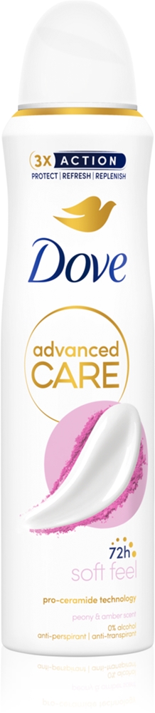 Мягкий антиперспирант-спрей Advanced Care Dove, 150 мл
Мягкий антиперспирант-спрей Advanced Care Dove, 150 мл