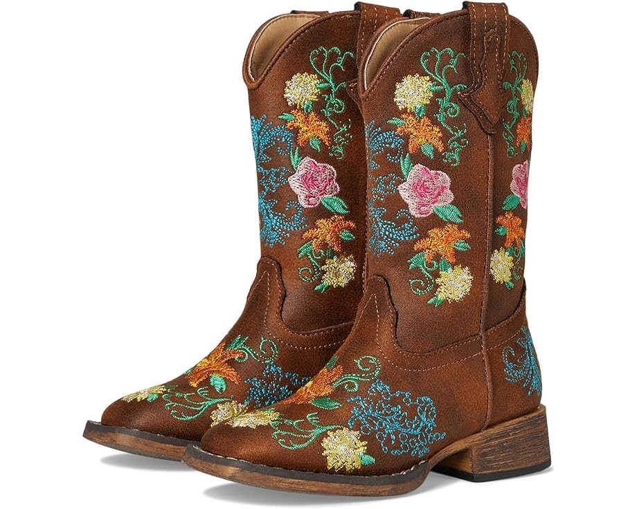 Ботинки Roper Kids Bailey Floral, желто-коричневый
Ботинки Roper Kids Bailey Floral, желто-коричневый