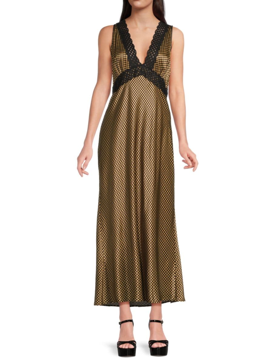 Платье макси Simona с принтом Rails, цвет Gold Black
Платье макси Simona с принтом Rails, цвет Gold Black