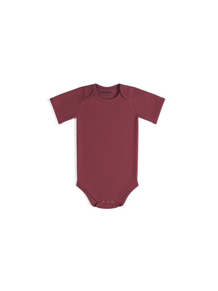 Sämann Детский боди из 100% органического хлопка, с короткими рукавами, без ребристой вязки, малинового цвета
Sämann Детский боди из 100% органического хлопка, с короткими рукавами, без ребристой вязки, малинового цвета
