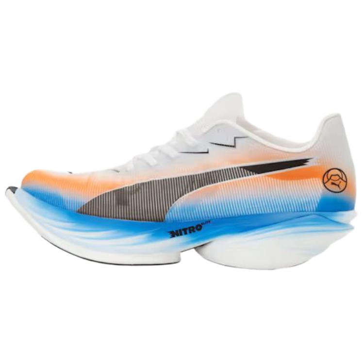 PUMA FAST R NITRO Elite 3 Support Lightweight Racing Running Shoes мужские белые оранжевые синие
PUMA FAST R NITRO Elite 3 Support Lightweight Racing Running Shoes мужские белые оранжевые синие