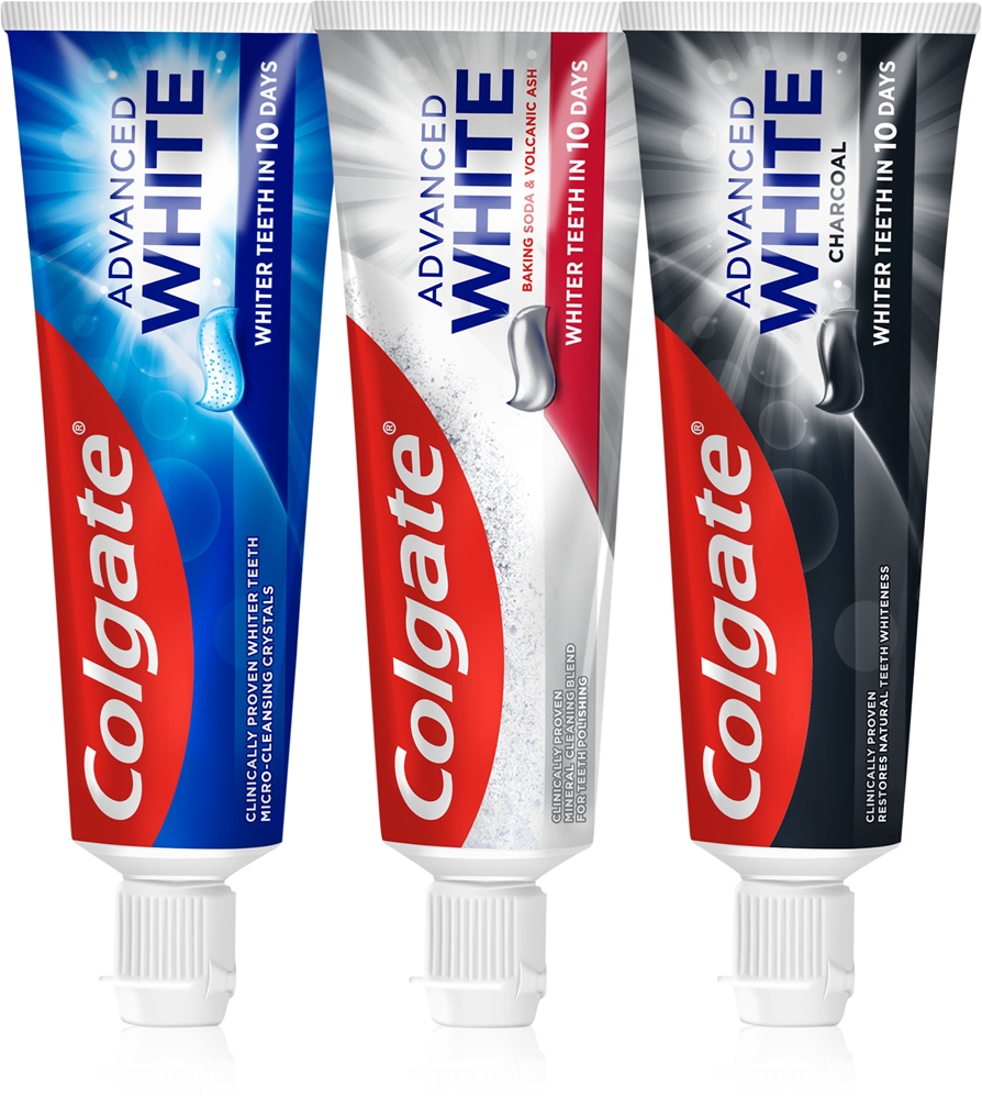 Отбеливающая зубная паста Advanced White Mix Trio Colgate, 3× 75 мл
Отбеливающая зубная паста Advanced White Mix Trio Colgate, 3× 75 мл