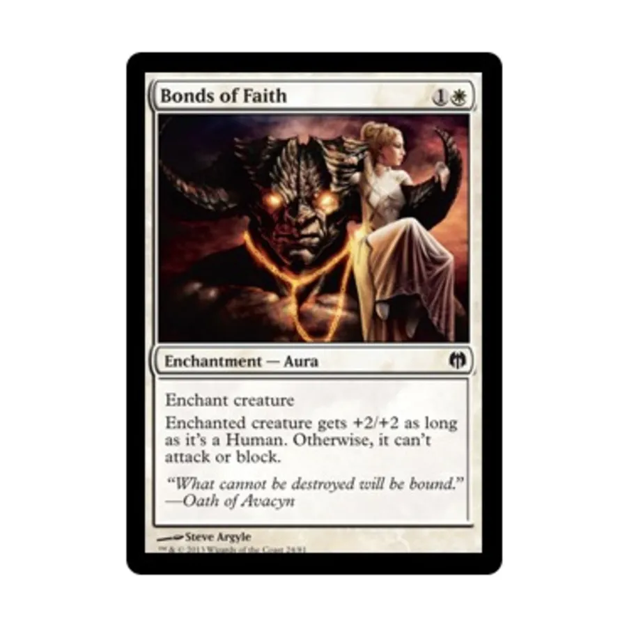 CCG Узы веры (С), MTG - Duel Decks - Heroes vs. Monsters
CCG Узы веры (С), MTG - Duel Decks - Heroes vs. Monsters