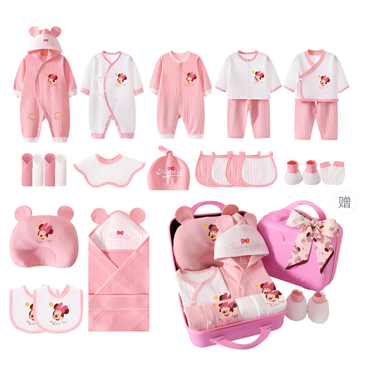 Подарочный набор для малыша 26 предметов для младенцев и детей ясельного возраста Disney, розовый
Подарочный набор для малыша 26 предметов для младенцев и детей ясельного возраста Disney, розовый