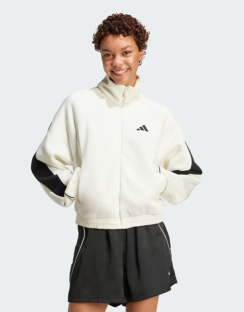 Куртка performance Stadium Adidas Performance, кремовый/черный
Куртка performance Stadium Adidas Performance, кремовый/черный