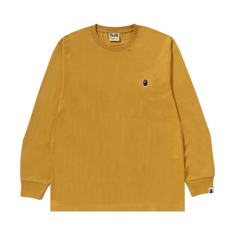 Футболка BAPE One Point Long-Sleeve Tee, Yellow
Футболка BAPE One Point Long-Sleeve Tee, Yellow