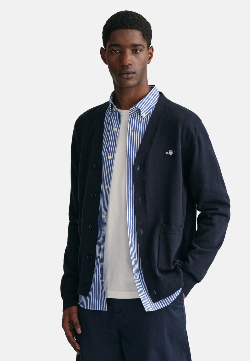 Кардиган CLASSIC V NECK GANT, вечерний синий, Черный, Кардиган CLASSIC V NECK GANT, вечерний синий
Кардиган CLASSIC V NECK GANT, вечерний синий, Черный, Кардиган CLASSIC V NECK GANT, вечерний синий