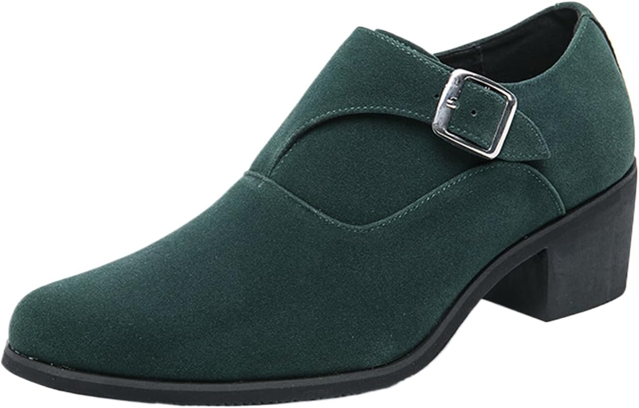Мужские туфли NELSBREX из замши с массивным каблуком, монки с пряжкой, оксфорды, модный заостренный носок, нескользящие, на подъеме, лоферы на низком каблуке, официальная деловая обувь, низкие челси, зеленый
Мужские туфли NELSBREX из замши с массивным каблуком, монки с пряжкой, оксфорды, модный заостренный носок, нескользящие, на подъеме, лоферы на низком каблуке, официальная деловая обувь, низкие челси, зеленый