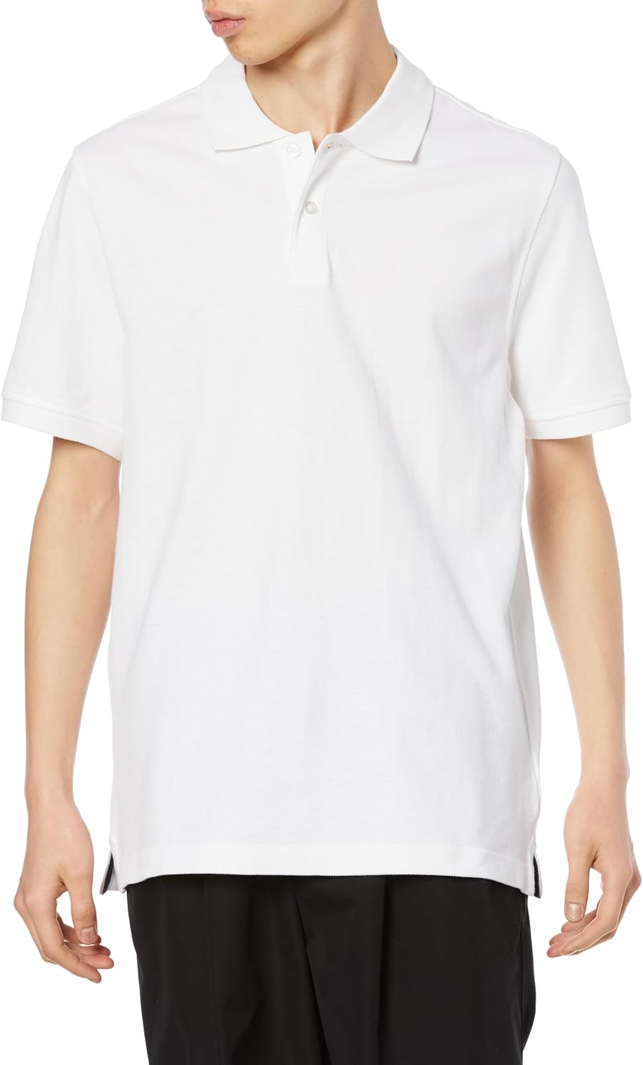 Мужская хлопковая поло-рубашка пике Amazon Essentials приталенного кроя, белый
Мужская хлопковая поло-рубашка пике Amazon Essentials приталенного кроя, белый