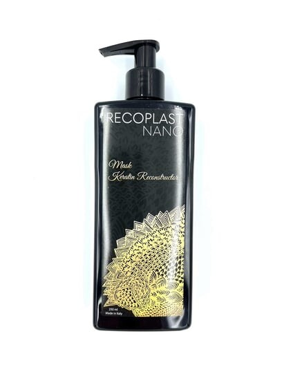 Разглаживающая маска для волос после кератинового выпрямления, 250мл Recoplast Nano Keratin, inna
Разглаживающая маска для волос после кератинового выпрямления, 250мл Recoplast Nano Keratin, inna