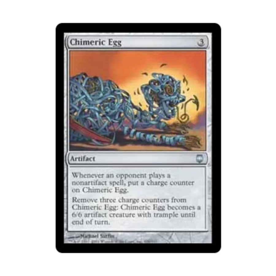 CCG Химерное яйцо (U), MTG - Darksteel
CCG Химерное яйцо (U), MTG - Darksteel