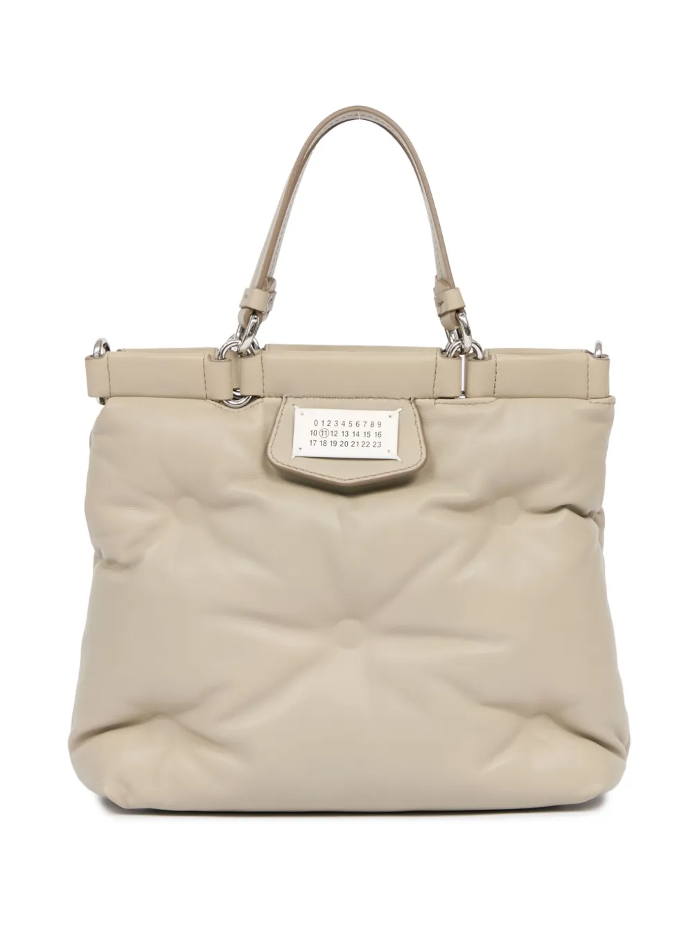 Маленькая сумка на плечо Glam Slam Maison Margiela, нейтральный
Маленькая сумка на плечо Glam Slam Maison Margiela, нейтральный