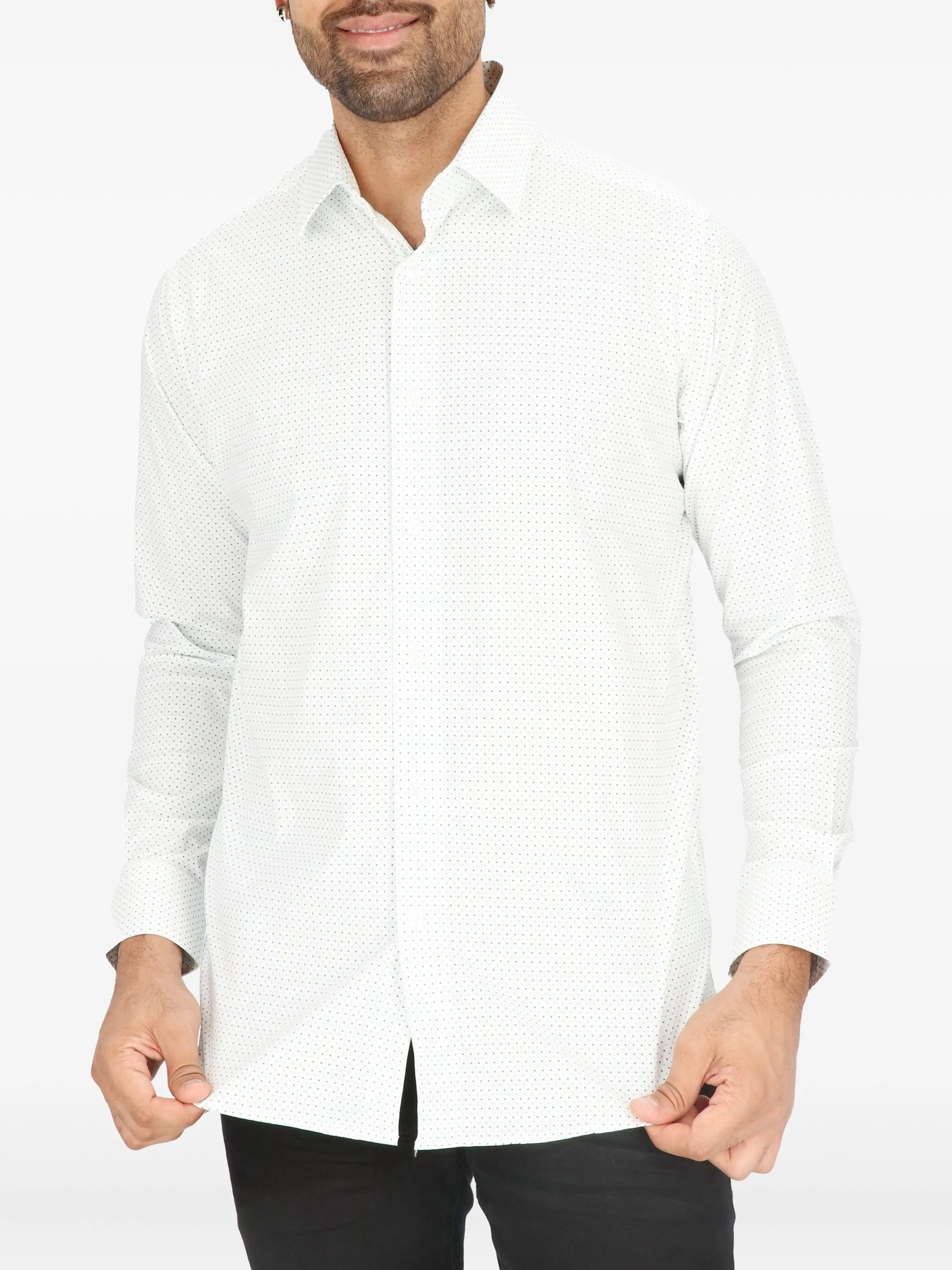 Рубашка в мелкую точку Scotch & Soda, белый
Рубашка в мелкую точку Scotch & Soda, белый