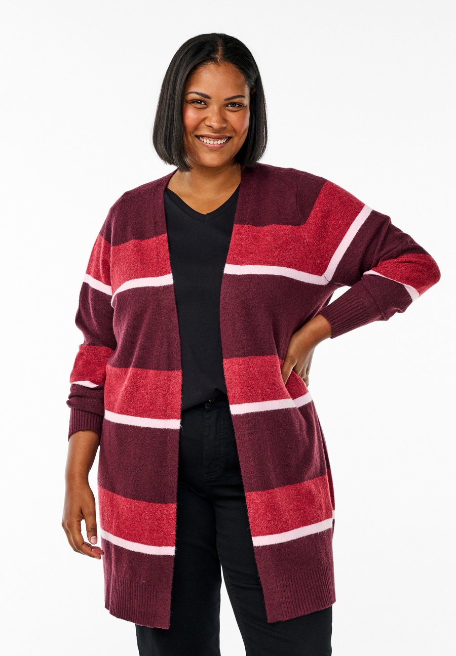 Кардиган Zizzi Lange mit breiten Streifen, Fig Comb/Bordeaux
Кардиган Zizzi Lange mit breiten Streifen, Fig Comb/Bordeaux