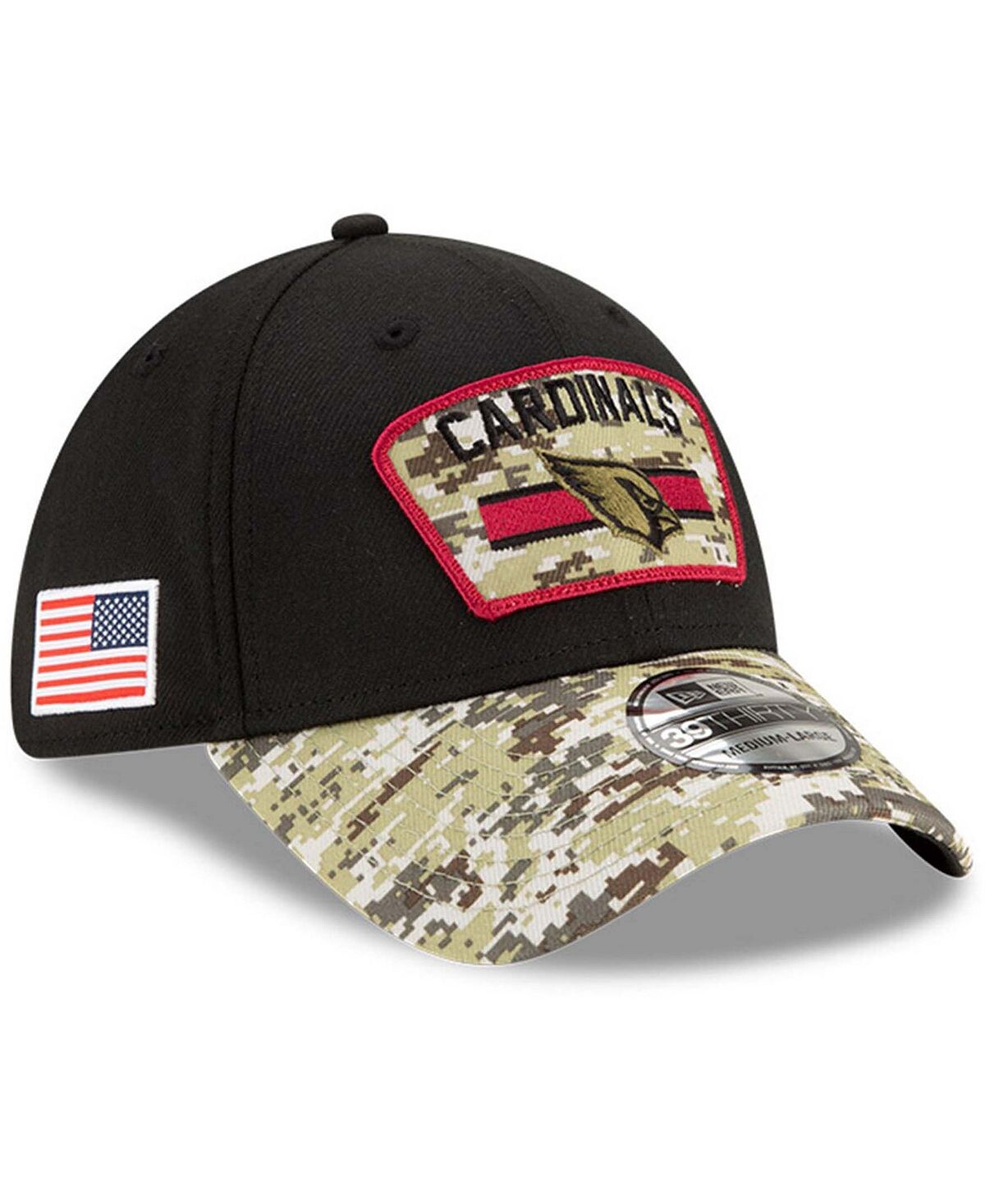 Мужская черная камуфляжная кепка Arizona Cardinals 2021 Salute To Service 39THIRTY Flex Hat New Era
Мужская черная камуфляжная кепка Arizona Cardinals 2021 Salute To Service 39THIRTY Flex Hat New Era