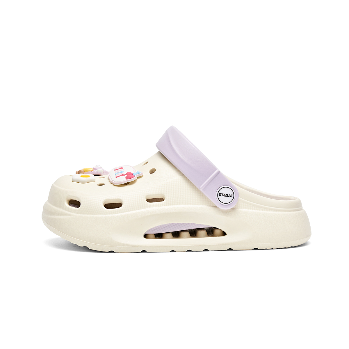 Сабо ' Clogs Grade School ST&SAT KIDS, бежевый/фиолетовый
Сабо ' Clogs Grade School ST&SAT KIDS, бежевый/фиолетовый