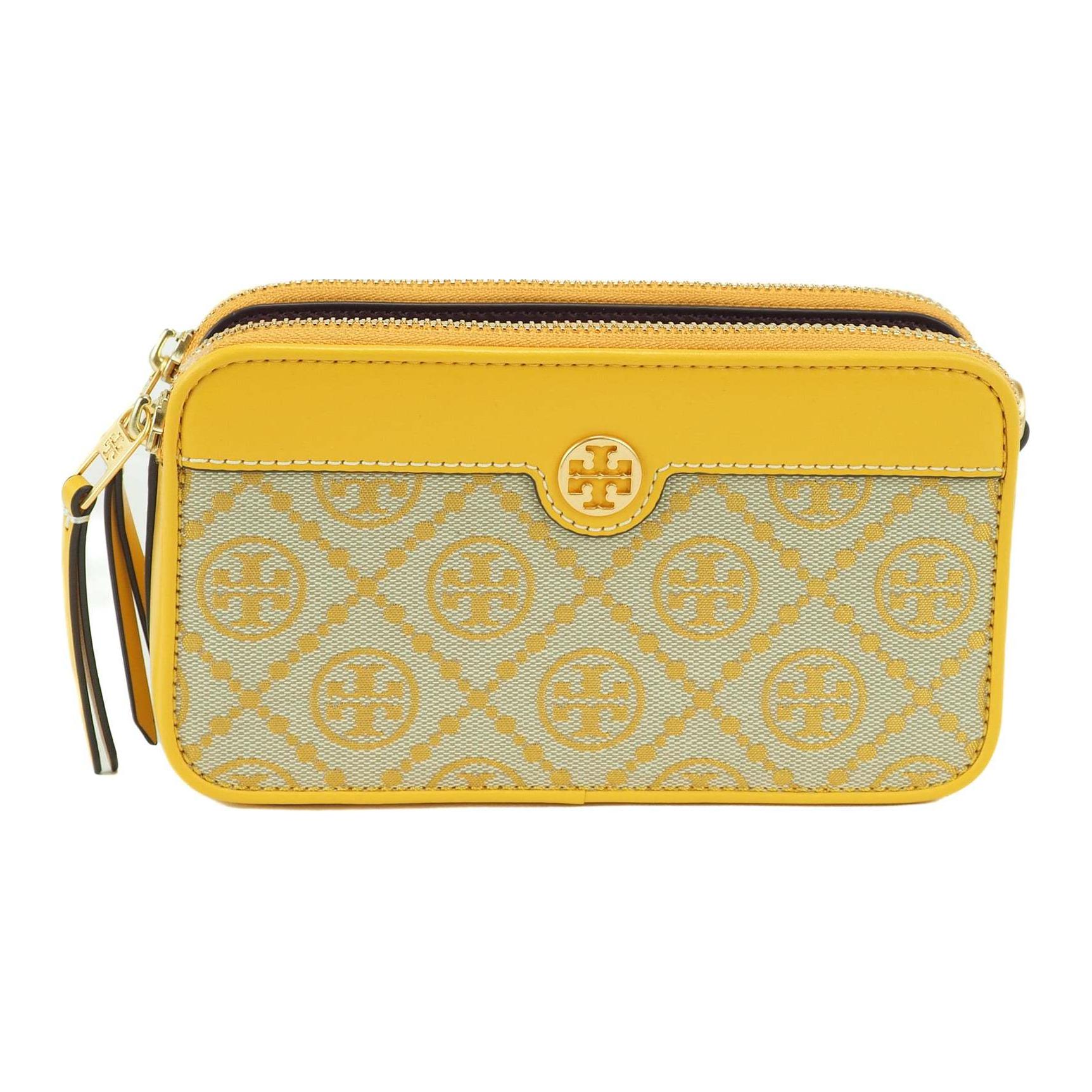 TORY BURCH Сумка через плечо T Monogram Jacquard Leather Crossbody Bag, женская, желтая
TORY BURCH Сумка через плечо T Monogram Jacquard Leather Crossbody Bag, женская, желтая