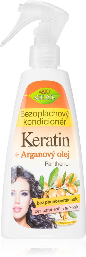 Несмываемый кондиционер-спрей с кератином и арганой Bione Cosmetics, 260 мл
Несмываемый кондиционер-спрей с кератином и арганой Bione Cosmetics, 260 мл