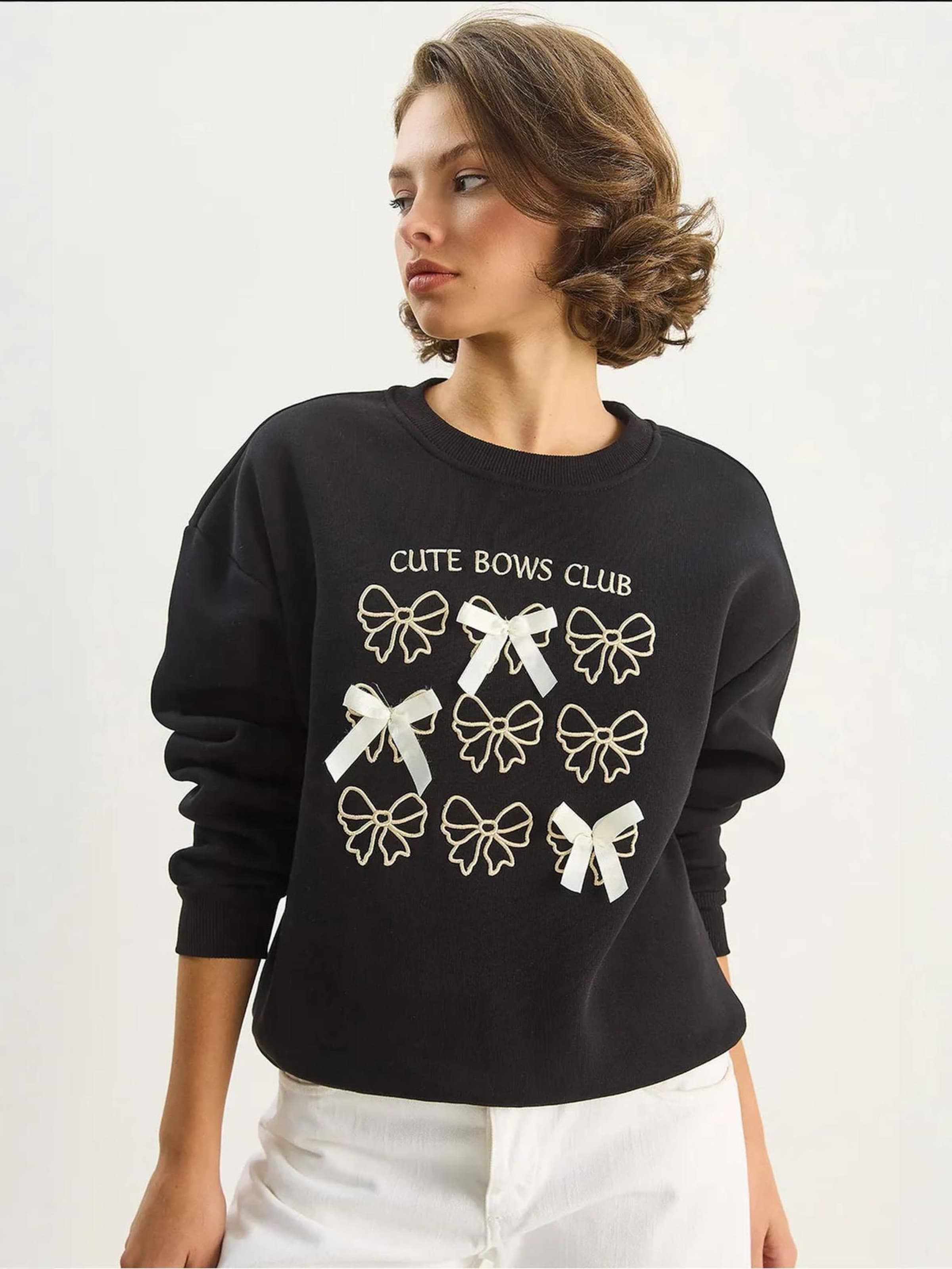 Bianco Lucci Свитшот в черном цвете, Черный, Bianco Lucci Свитшот в черном цвете
Bianco Lucci Свитшот в черном цвете, Черный, Bianco Lucci Свитшот в черном цвете