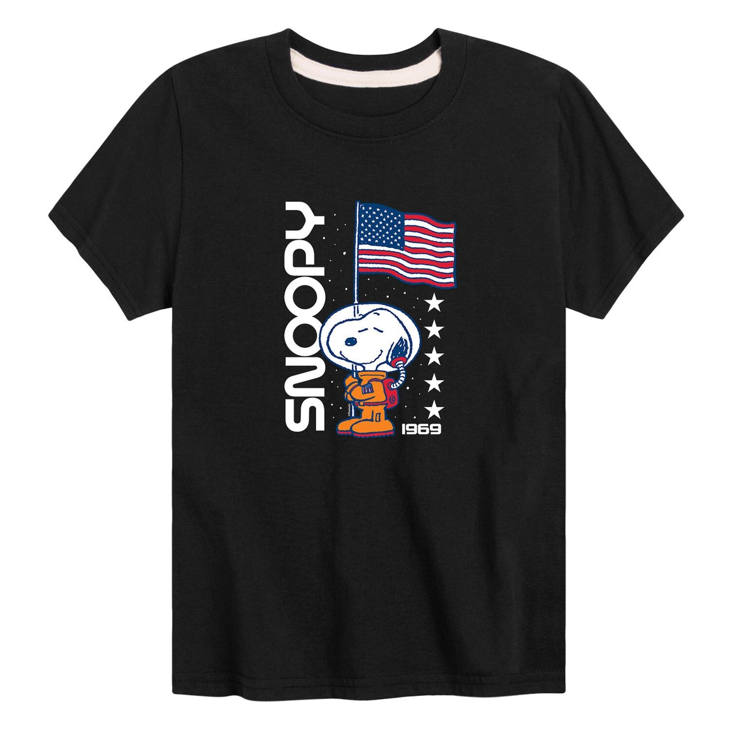 Футболка Peanuts Snoopy с рисунком флага 1969 года для мальчиков 8–20 лет Licensed Character
Футболка Peanuts Snoopy с рисунком флага 1969 года для мальчиков 8–20 лет Licensed Character