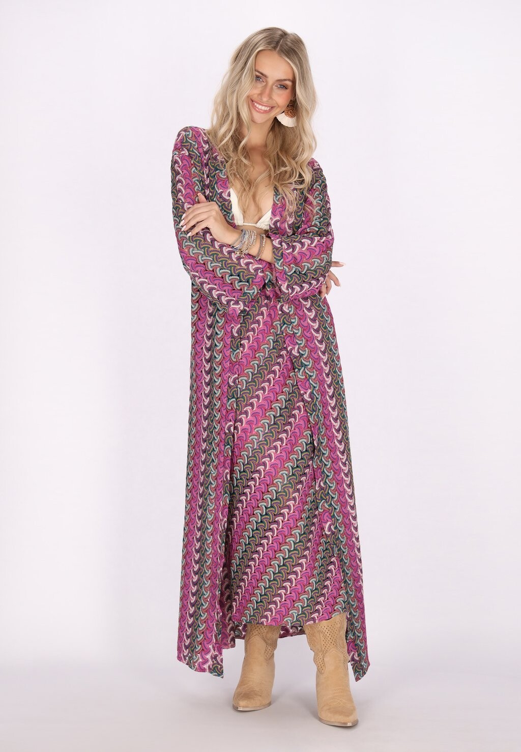 Пляжный аксессуар KIMONO IZIA, розовый
Пляжный аксессуар KIMONO IZIA, розовый