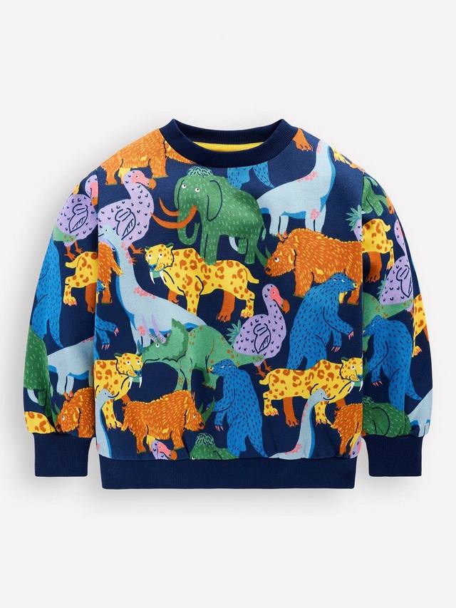 Детский хлопковый повседневный свитшот Mini Boden, Prehistoric Animals
Детский хлопковый повседневный свитшот Mini Boden, Prehistoric Animals