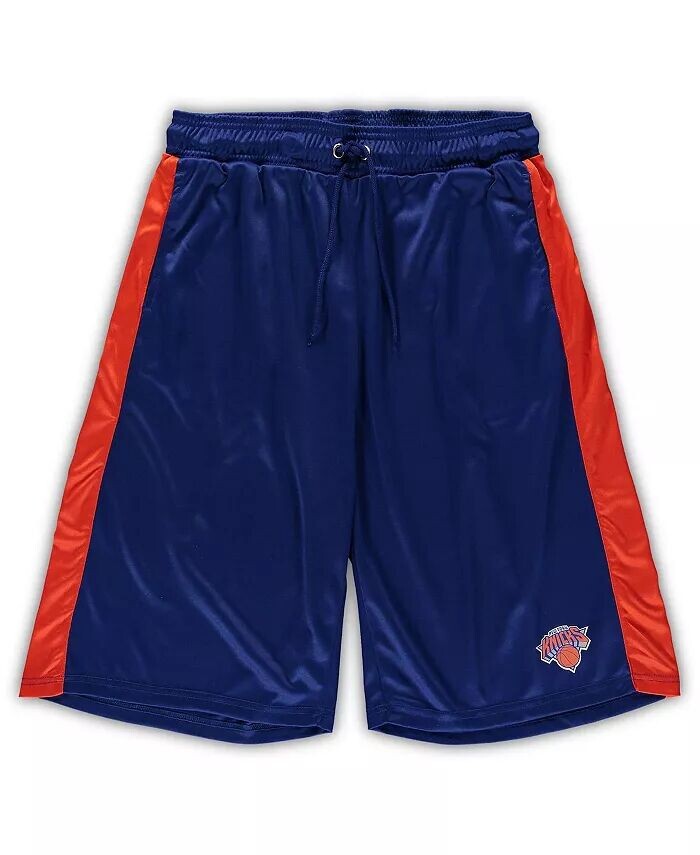 Мужские синие и оранжевые шорты New York Knicks Big and Tall Performance Fanatics
Мужские синие и оранжевые шорты New York Knicks Big and Tall Performance Fanatics