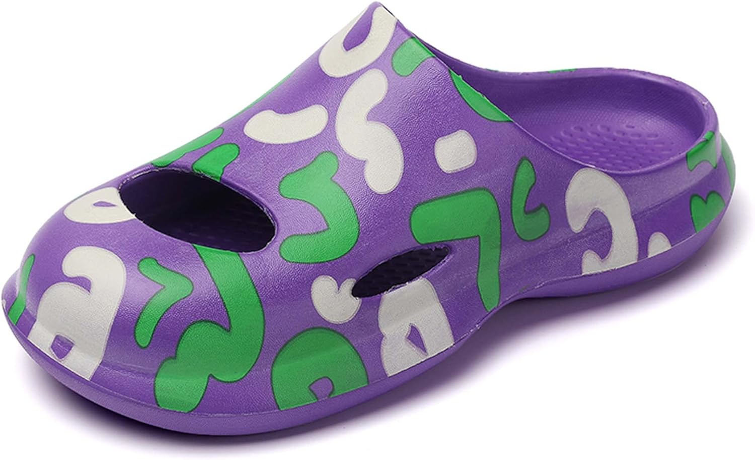 Летние мужские сандалии-тапочки для пары с перфорацией, дышащие, из EVA, комфортные, мягкие, с противоскользящей и прочной толстой подошвой, повседневные Generic, фиолетовый
Летние мужские сандалии-тапочки для пары с перфорацией, дышащие, из EVA, комфортные, мягкие, с противоскользящей и прочной толстой подошвой, повседневные Generic, фиолетовый