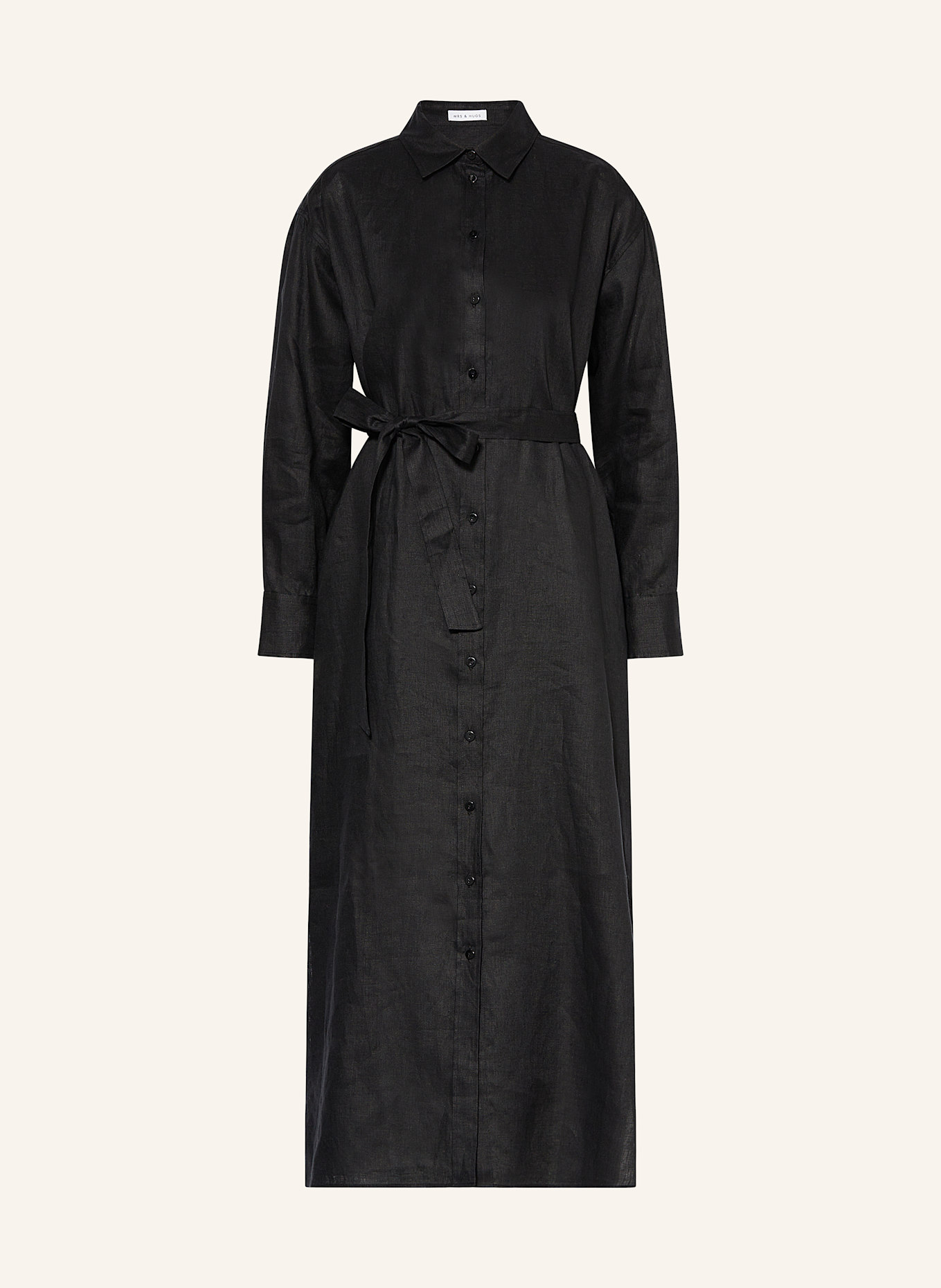 Платье-Рубашка из льна Mrs & Hugs, черный
Платье-Рубашка из льна Mrs & Hugs, черный