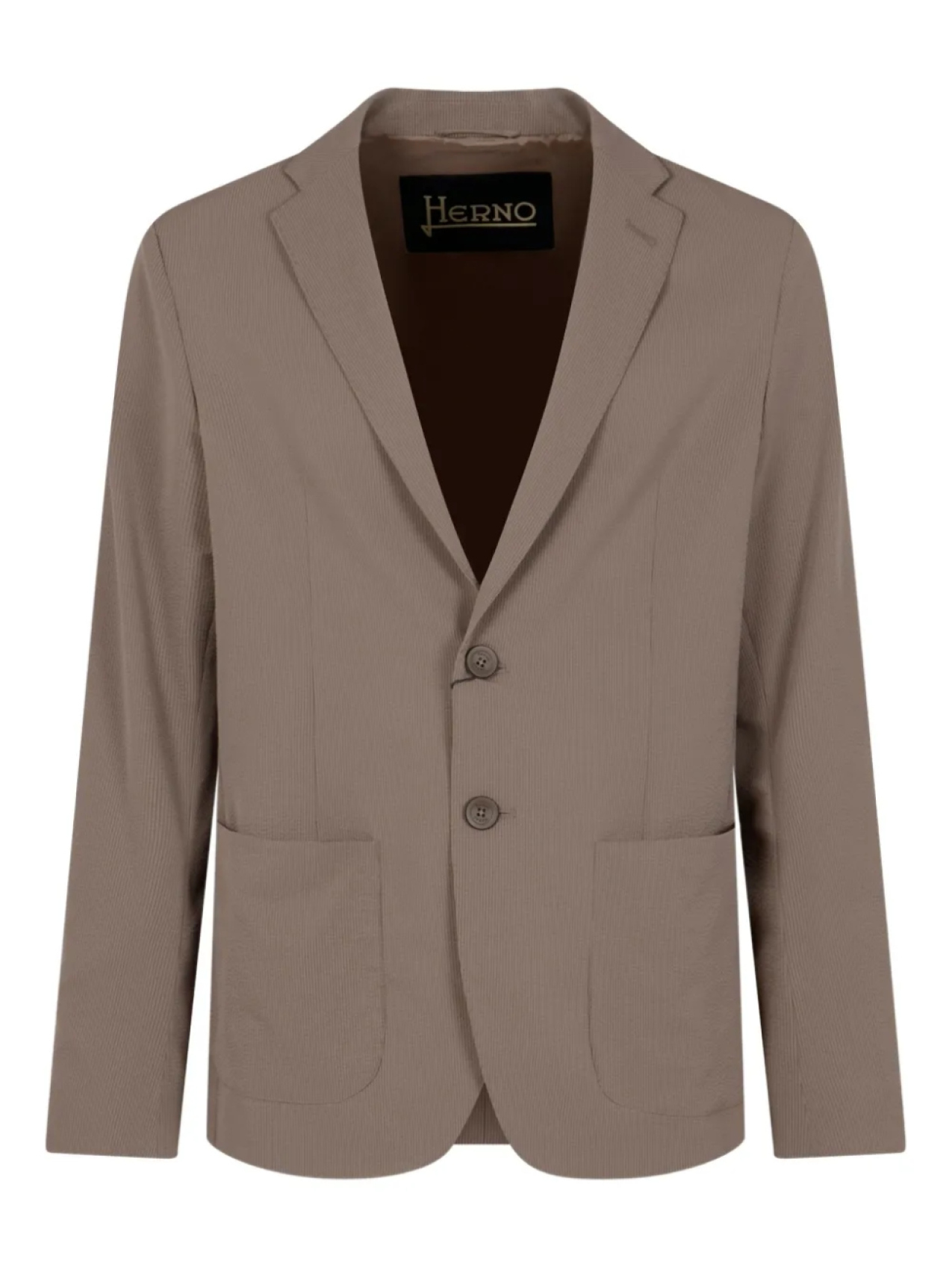 Однобортный пиджак Herno, нейтральный
Однобортный пиджак Herno, нейтральный