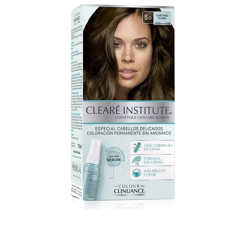 Краска для волос Colour clinuance cabellos delicados Clearé Institute, цвет 5.0-castaño claro, 1 шт.
Краска для волос Colour clinuance cabellos delicados Clearé Institute, цвет 5.0-castaño claro, 1 шт.